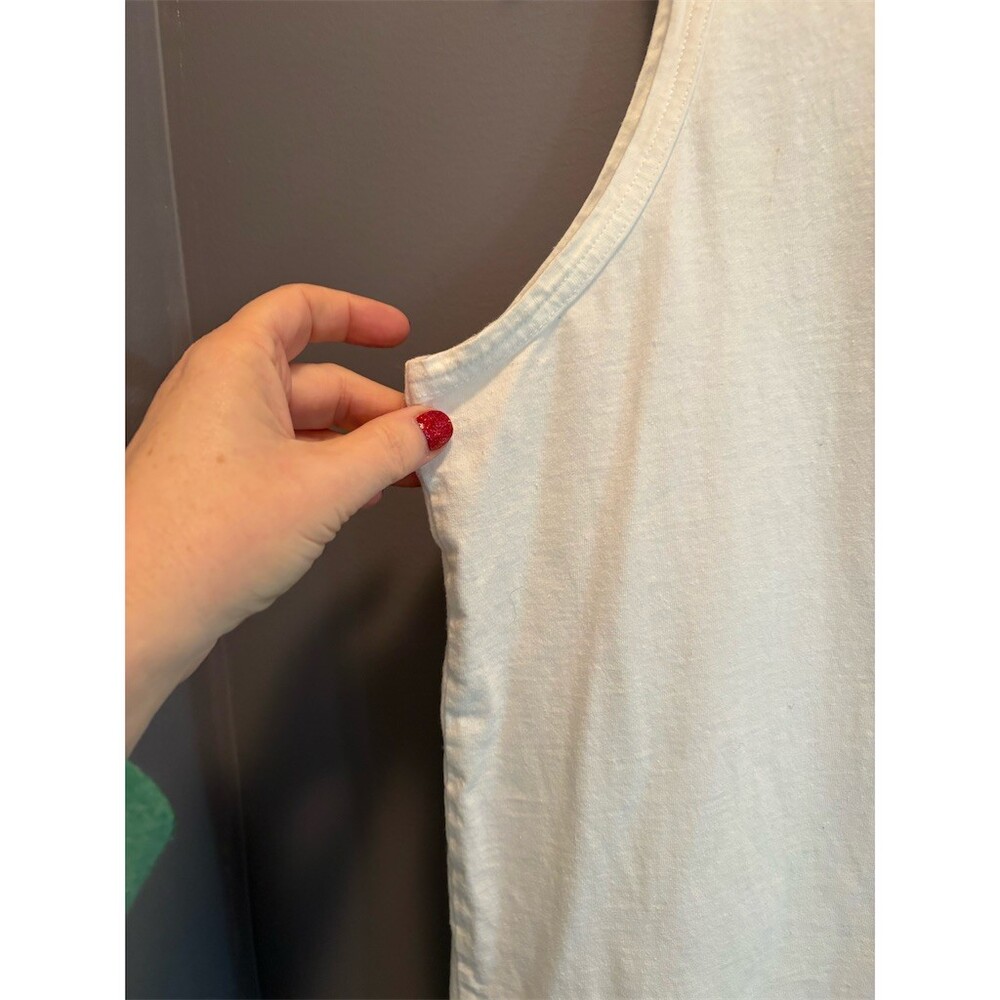 Truth Apartheid Museum Tank Top Mens White Graphic “TRUTH” Size L-XL - Picture 3 of 6